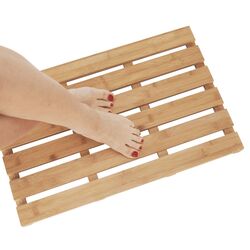 Covor antiderapant pentru baie Tempo Kondela Klera (Natural) Thumb