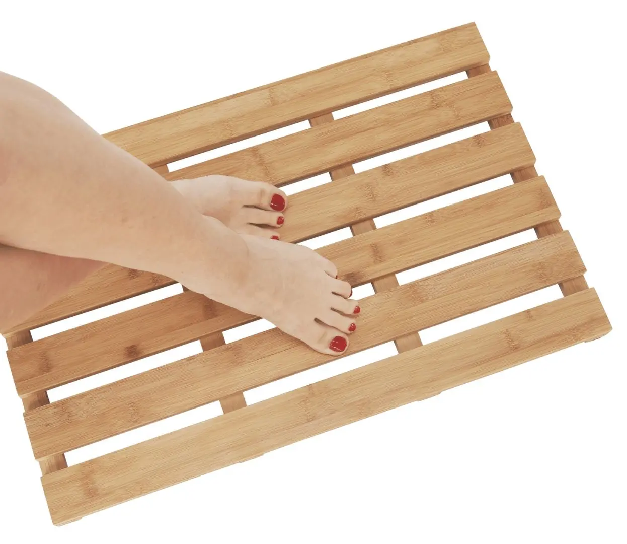 Covor antiderapant pentru baie Tempo Kondela Klera (Natural)