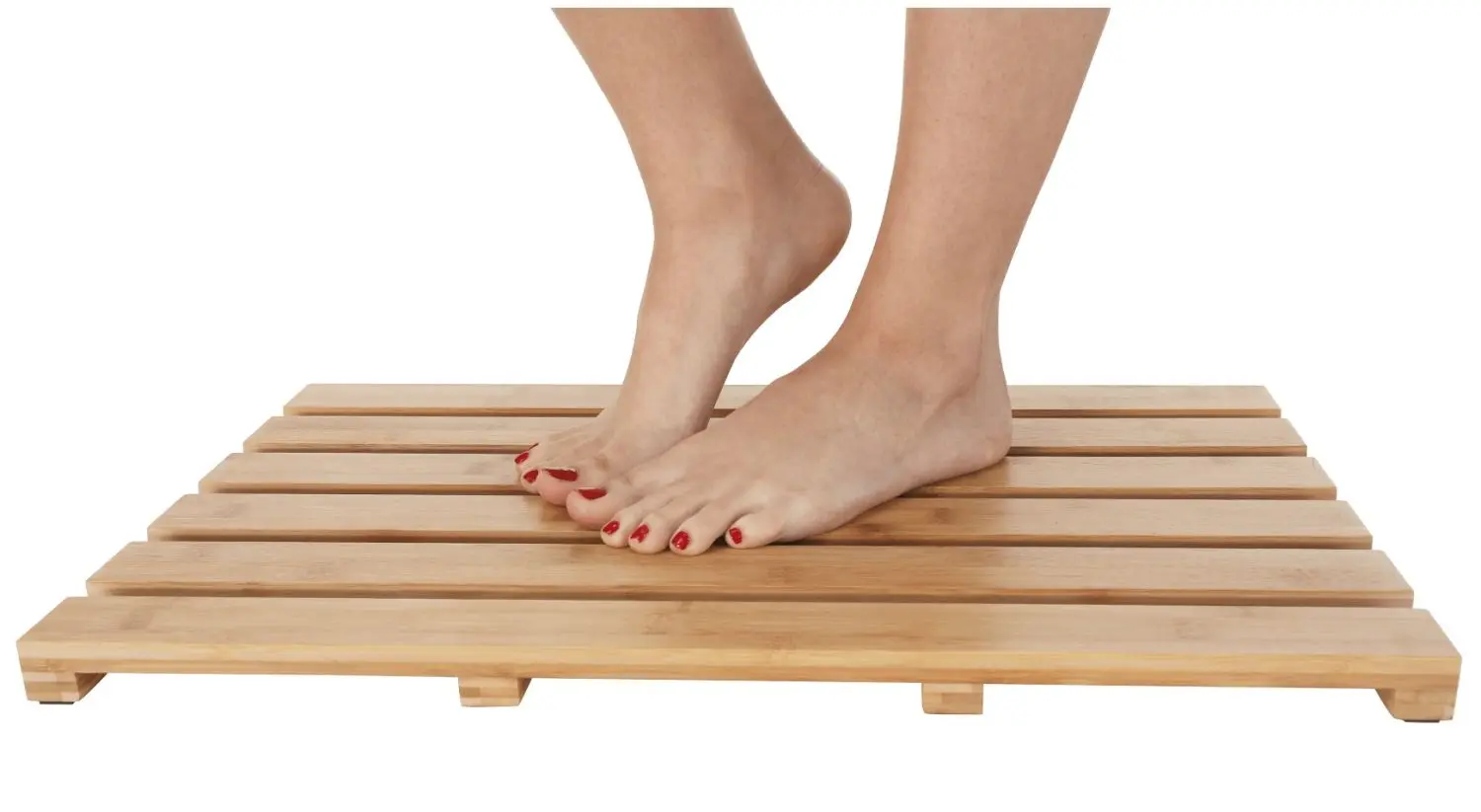 Covor antiderapant pentru baie Tempo Kondela Klera (Natural)