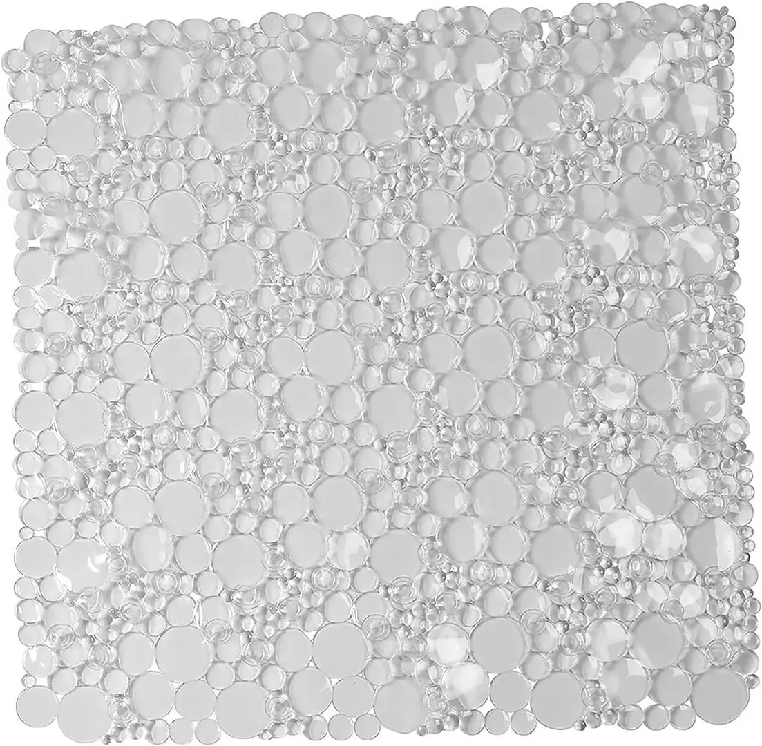 Covoras de dus Tendance Bubbles 50x50 (Tansparent)