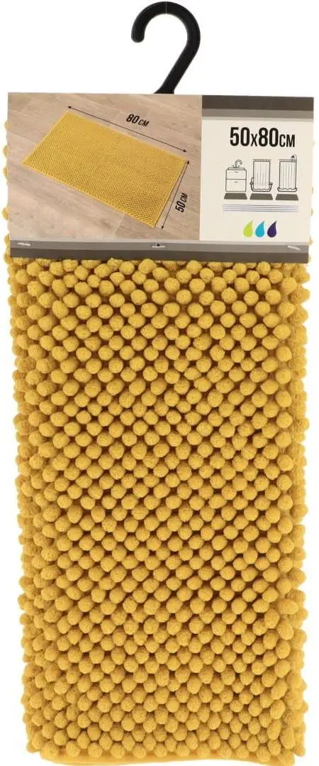 Covoras pentru baie Tendance 47261 50x80cm (Mustard)