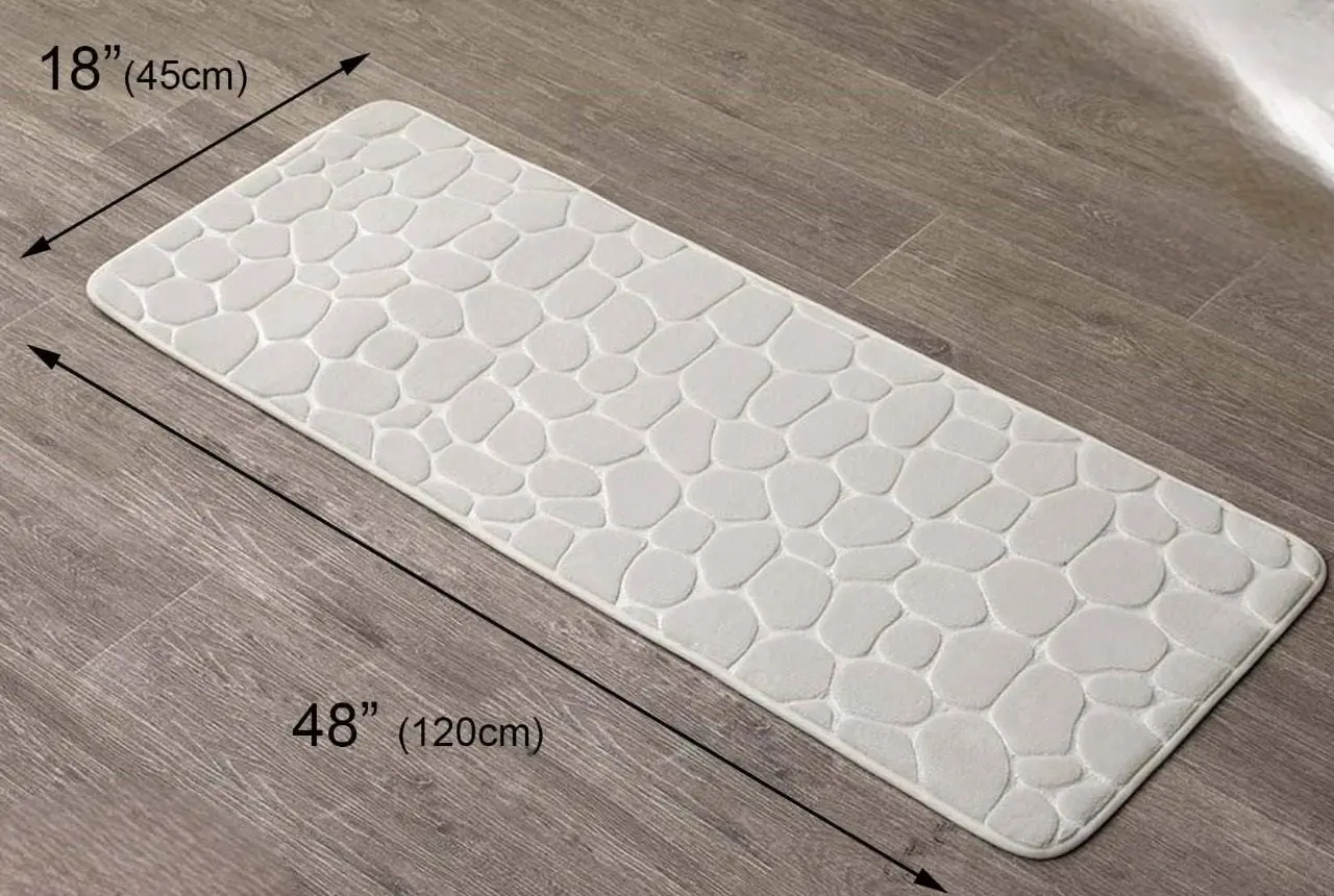 Covoras pentru baie Tendance 49816 45x120cm (White)