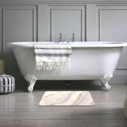 Covoras pentru baie Tendance 55738 39x60cm (White Marble) Thumb