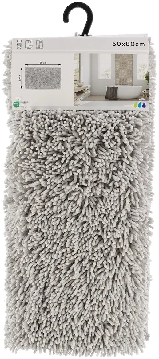 Коврик для ванной Tendance 56189 50x80 (Light Grey) - 3