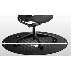 Напольный коврик Trust Mika Round Floor (Black) Thumb