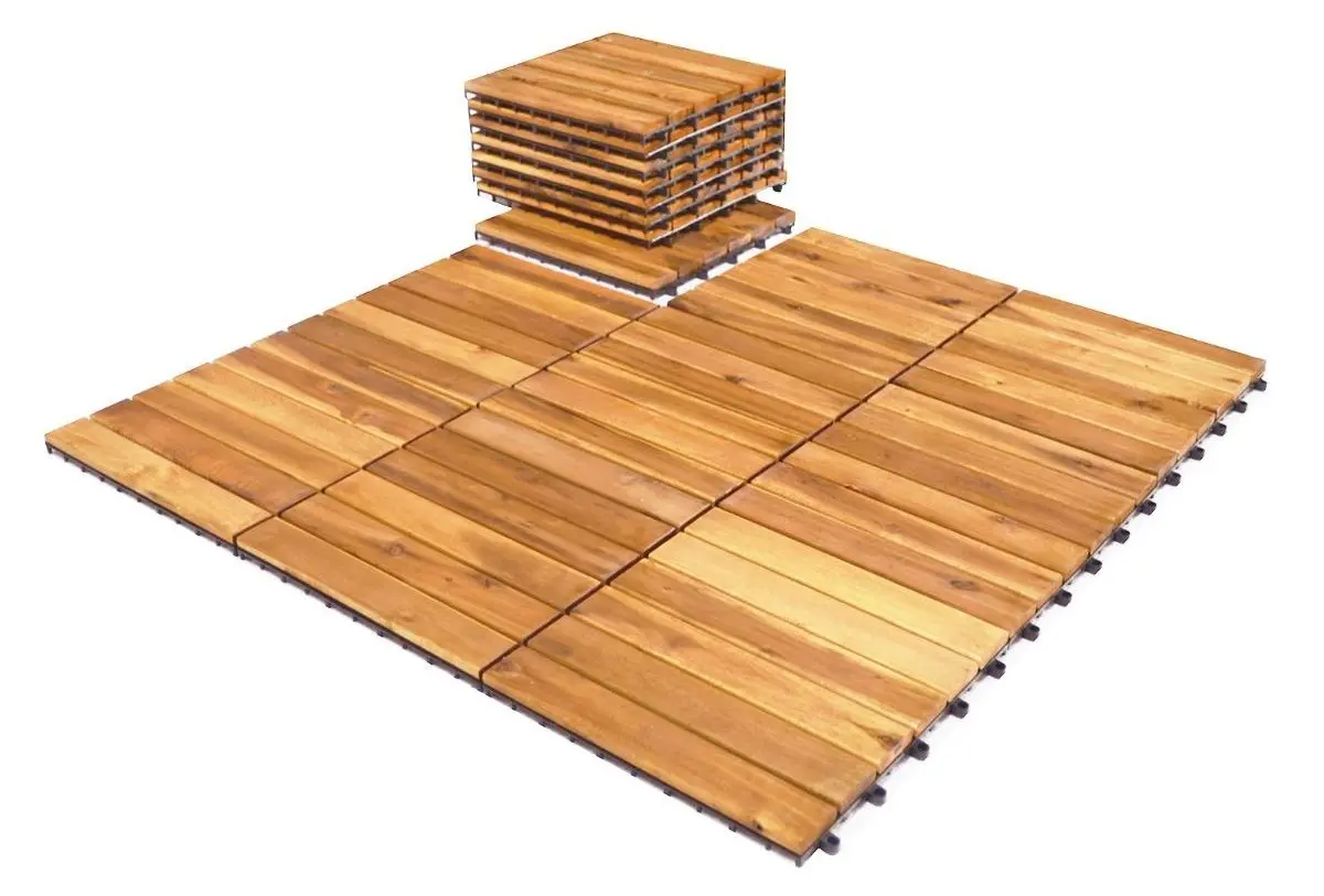 Ламинат Costway GX10003 Striped (Acacia) - 2