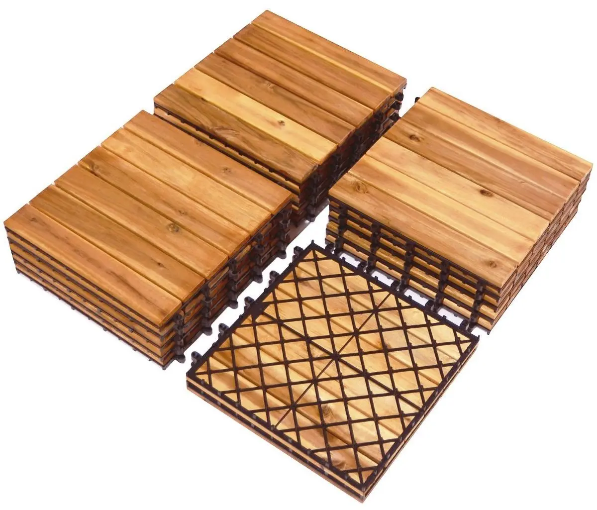 Ламинат Costway GX10003 Striped (Acacia) - 3