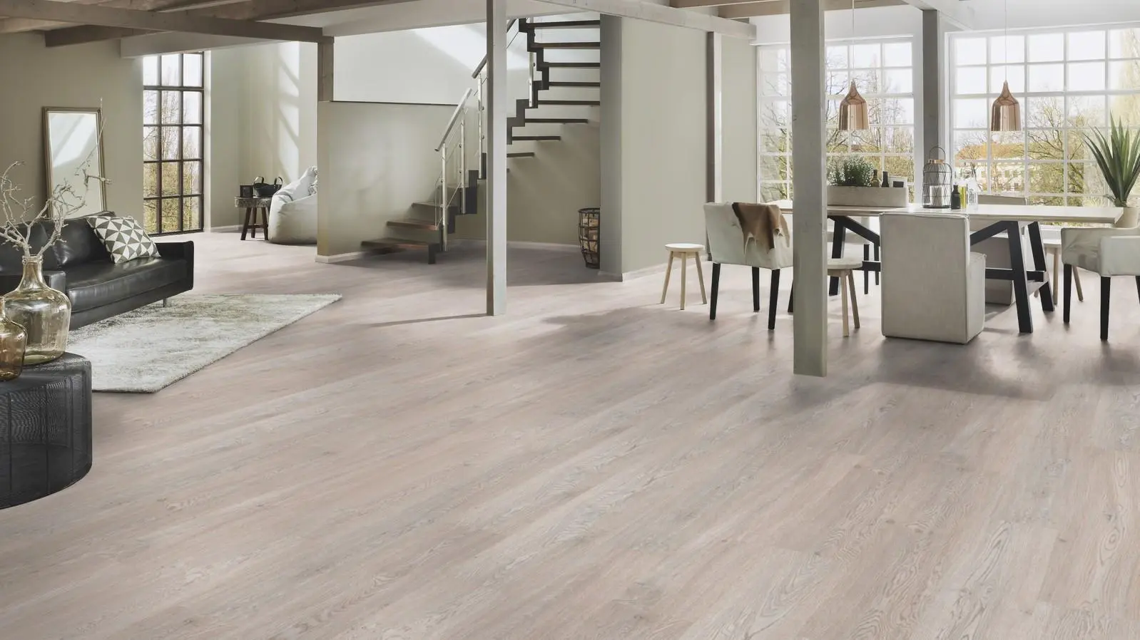 Ламинат Krono Original Forte Classic 5552 (White Oil Oak) - 2