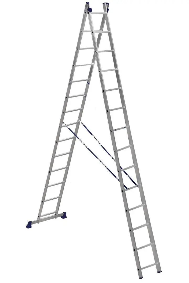 Двухсекционная алюминиевая лестница  Elkop VHR HK 2x14