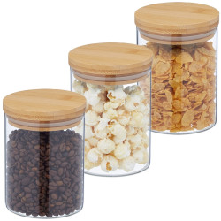 Set borcan pentru depozitare 5Five 50257 (Bambuc) Thumb