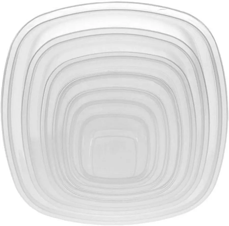 Set caserole cu capace 5Five 120392 (Transparent)