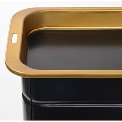 Емкость для хранения Ikea Blomning 11x7x20 (Черный) Thumb