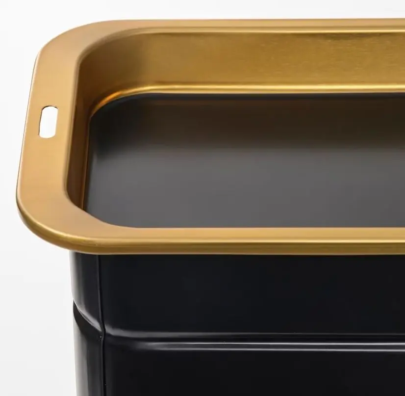 Емкость для хранения Ikea Blomning 11x7x20 (Черный) - 4