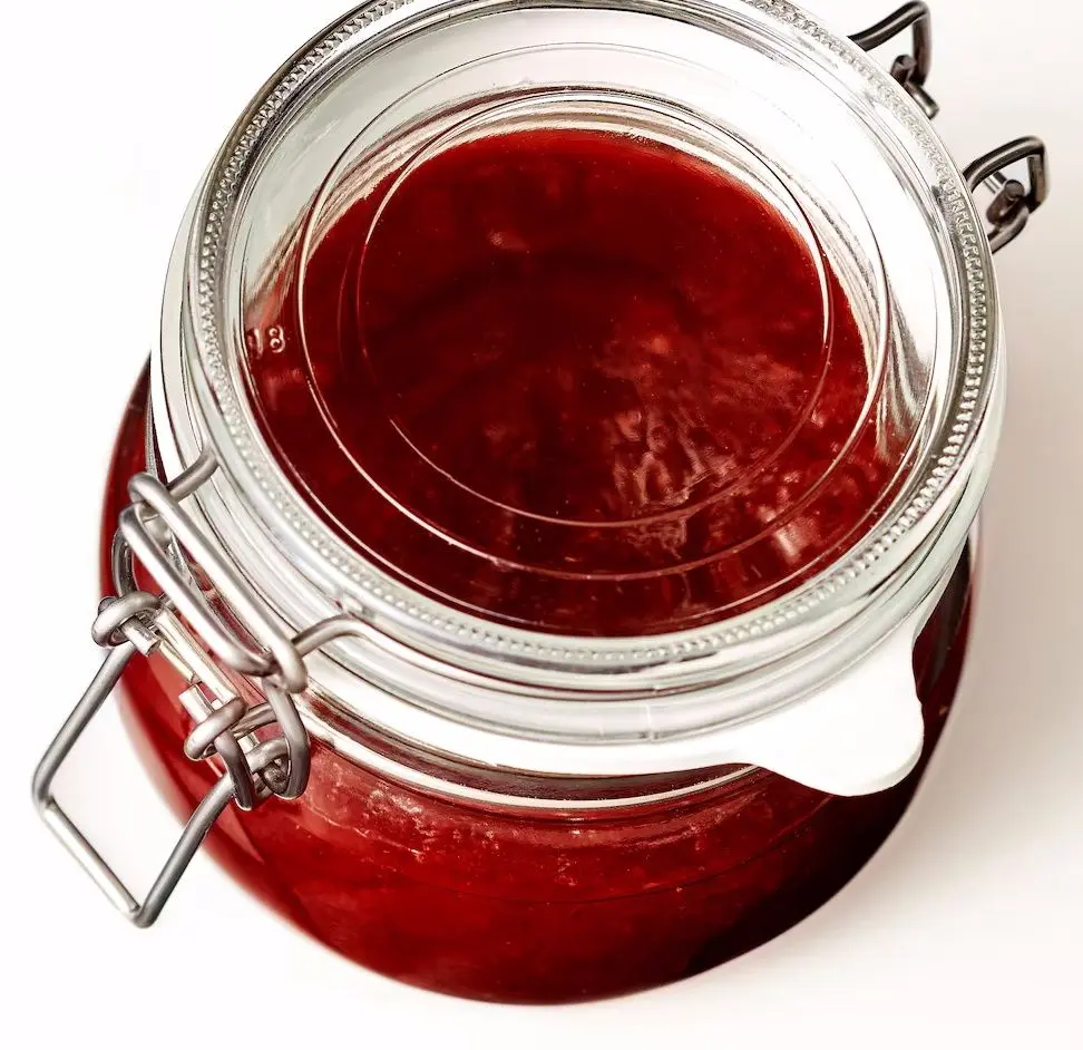 Borcan pentru depozitare Ikea Korken sticla transparenta 0.5l