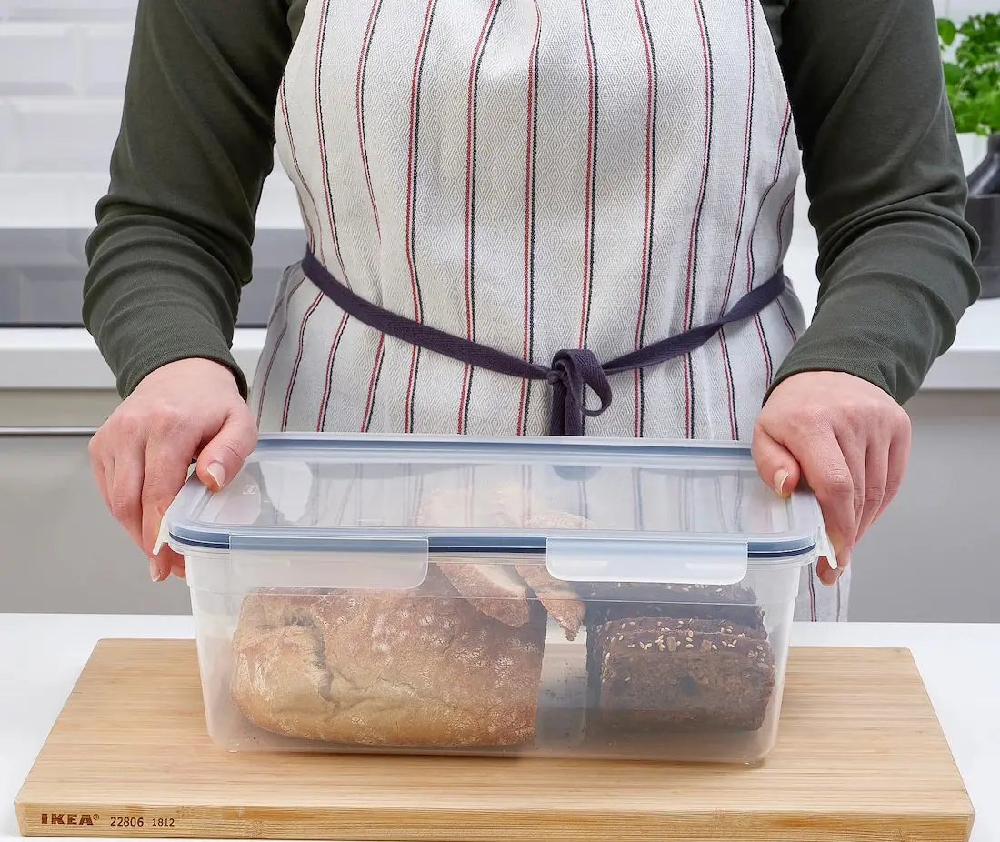 Контейнер с крышкой Ikea 365+ прямоугольный/пластик 5.2л