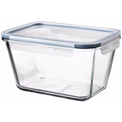 Caserola cu capac Ikea 365+ dreptunghiulara/sticla/plastic 1.8l