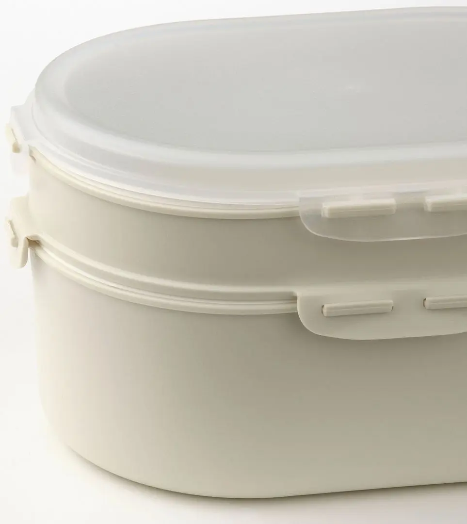 Ланч-бокс Ikea Utbjuda (Светло-Серо-Бежевый)