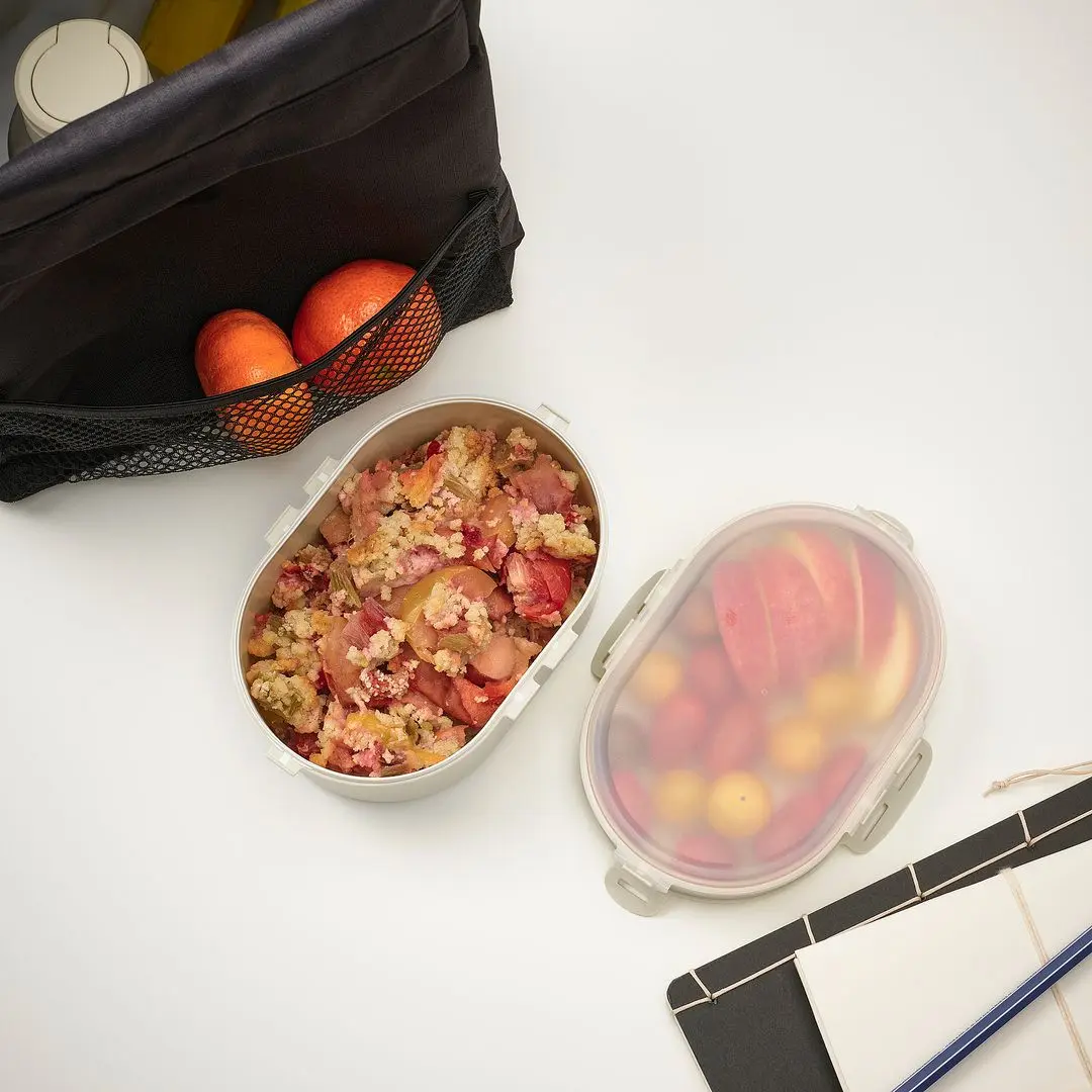 Ланч-бокс Ikea Utbjuda (Светло-Серо-Бежевый)