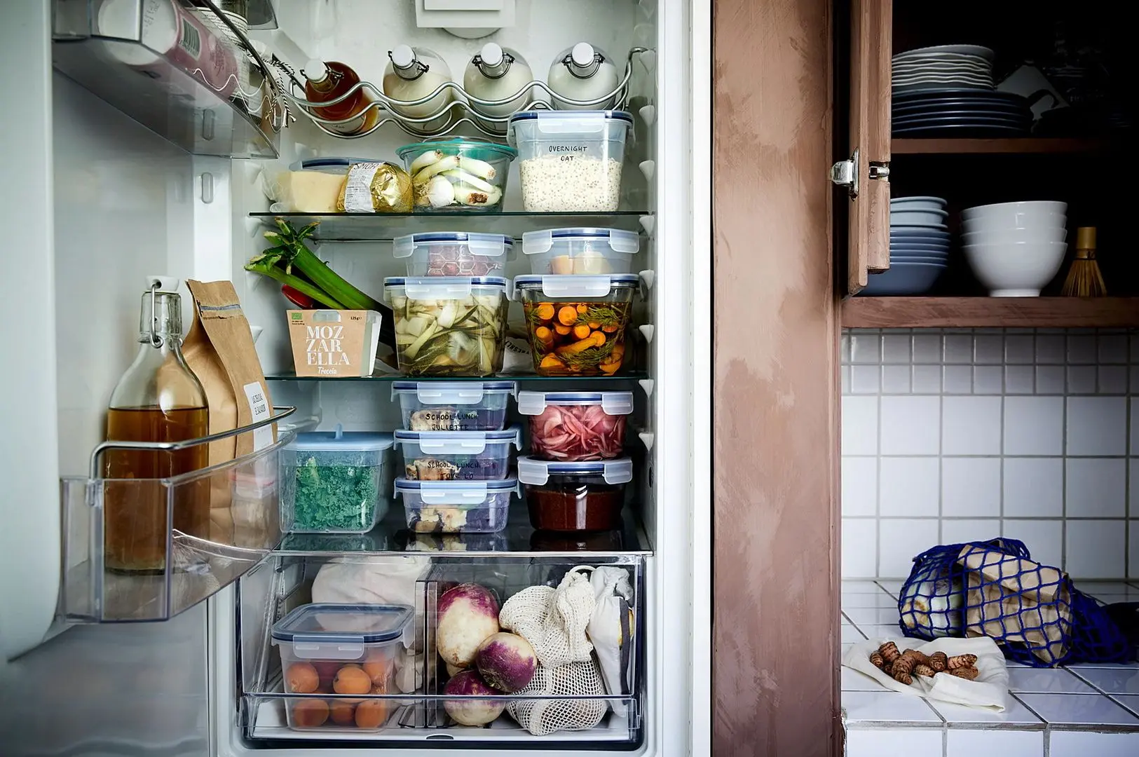 Set caserole Ikea 365+ patrat/plastic 750ml (Transparent) - 3