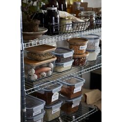 Set caserole Ikea 365+ patrat/plastic 750ml (Transparent) Thumb