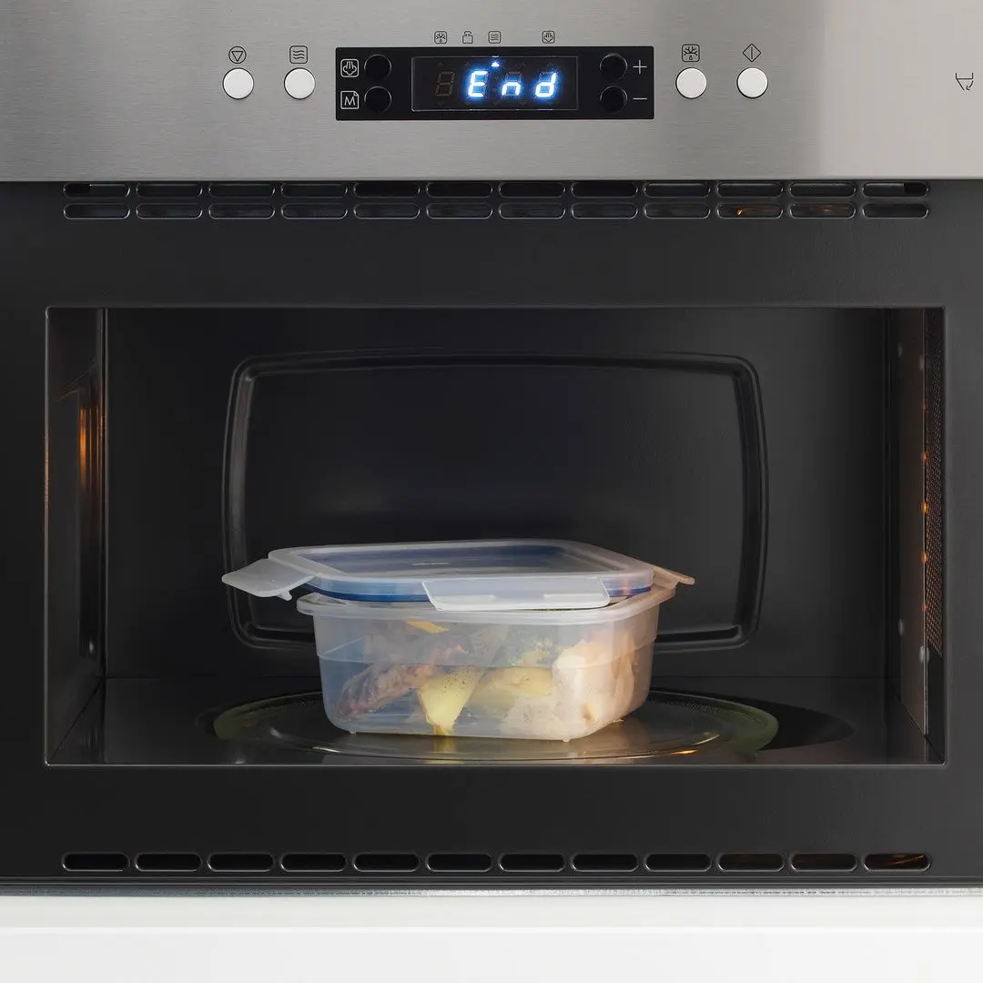 Set caserole Ikea 365+ patrat/plastic 750ml (Transparent) - 6