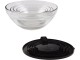 Set caserole cu capace Trend-Mix Cooking Bowl 5pcs (Black)