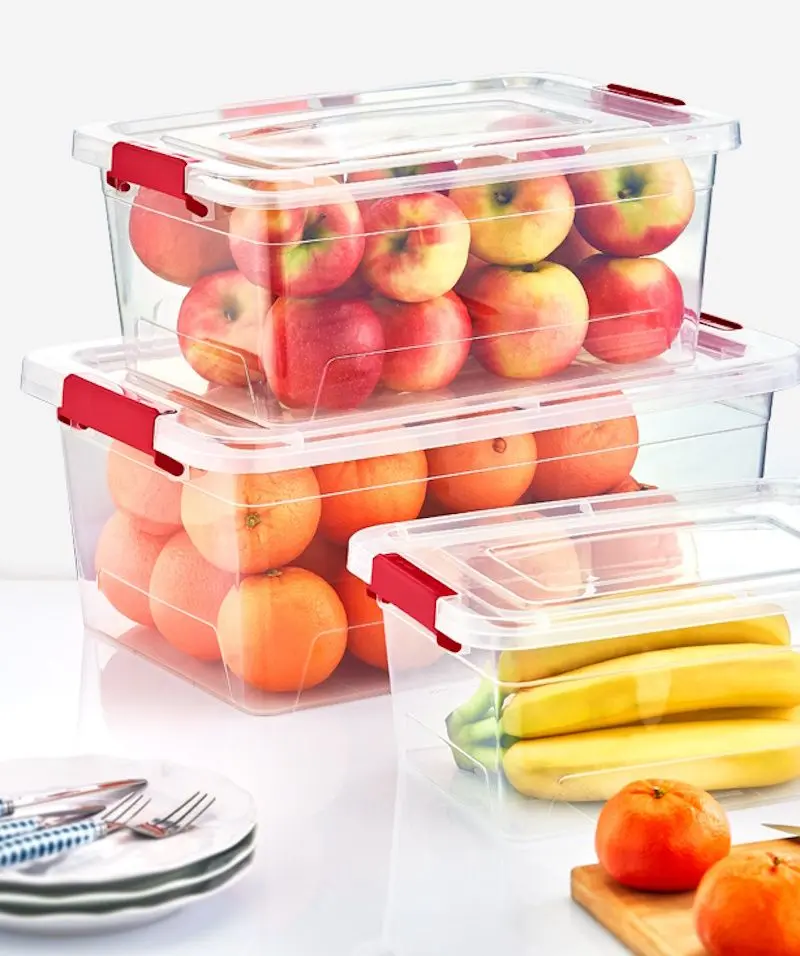 Caserola cu capac Turan Smartware No.8 TRN-160 30L (Transparent)