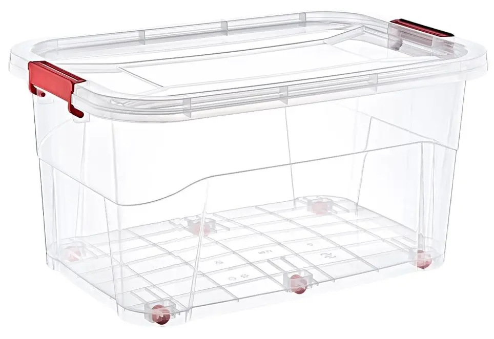 Caserola cu capac Turan Smartware XL TRN-223 60L (Transparent)