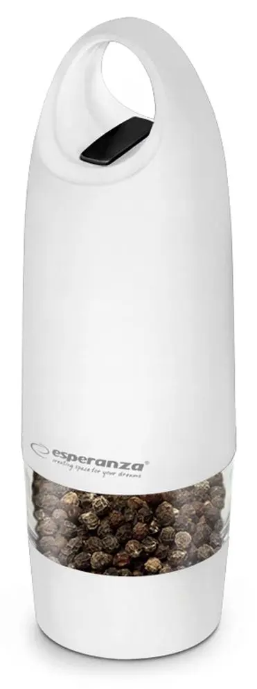 Мельница для перца Esperanza Muntok EKP003W (White)