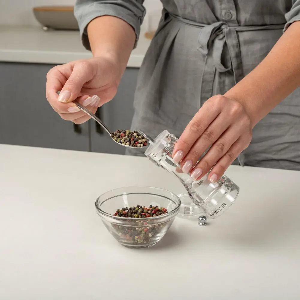 Мельница для перца Nava Acer 10-184-041 (Transparent) - 4