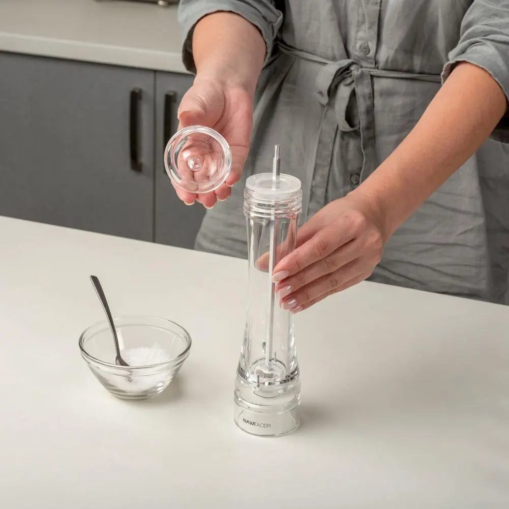 Мельница для перца Nava Acer 10-184-044 (Transparent) - 4