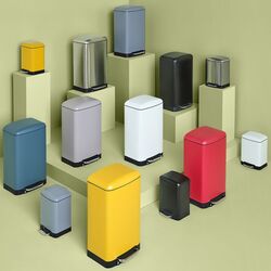 Cos de gunoi 5Five Ariane 6L (White) Thumb