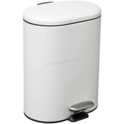 Мусорное ведро 5Five Siliflex 174635A (White)