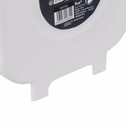 Мусорное ведро 5Five Space saving 8L (White/Gray) Thumb