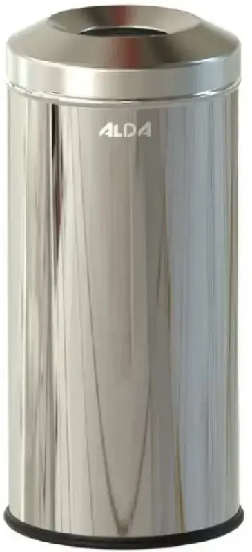 Мусорное ведро Alda Fireproof 30L (Inox Satin)