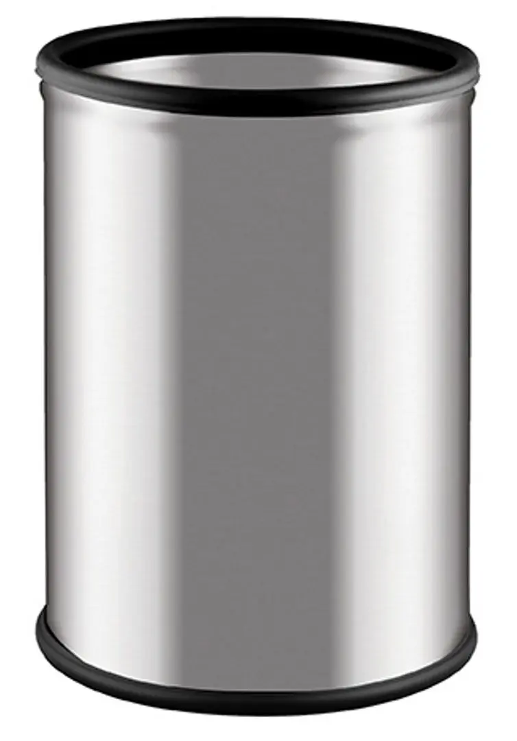 Cos de gunoi Alda Room Basket 9L (Inox White)