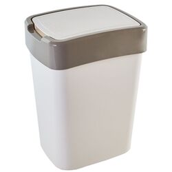 Cos de gunoi Aleana Euro 10L (White Rose/Cocoa)