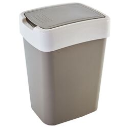 Cos de gunoi Aleana Euro 45L (Cocoa/White Rose)