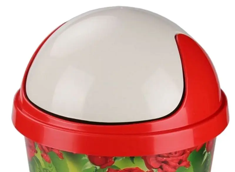 Мусорное ведро Альтернатива М4778 Алые розы (Красный)