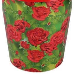 Мусорное ведро Альтернатива М4778 Алые розы (Красный) Thumb