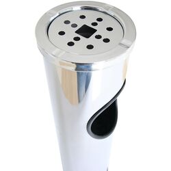 Cos de gunoi Axentia 251195 (Chrome) Thumb