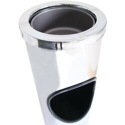 Cos de gunoi Axentia 251195 (Chrome) Thumb