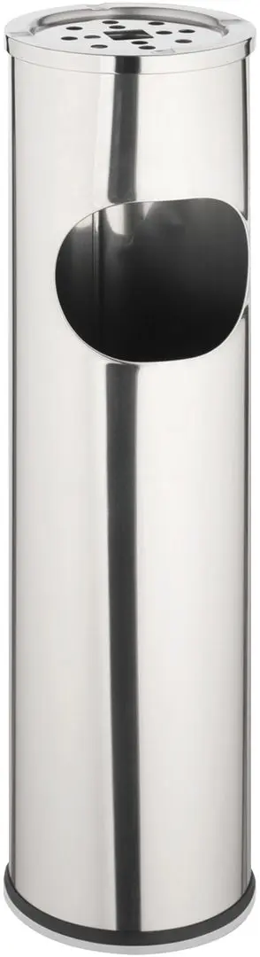 Cos de gunoi Axentia 251195 (Chrome)