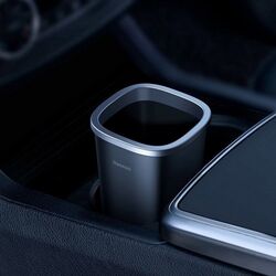 Автомобильный мусорный бак Baseus Dust-free CRLJT-A01 (Black) Thumb