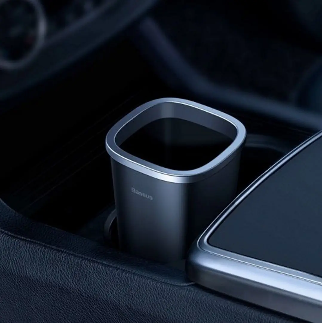 Автомобильный мусорный бак Baseus Dust-free CRLJT-A01 (Black)