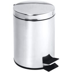 Мусорное ведро Bemeta 104315032 (Glossy Silver) Thumb