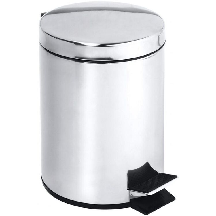 Мусорное ведро Bemeta 104315032 (Glossy Silver)