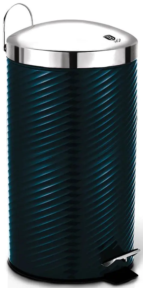 Мусорное ведро Berlinger Haus BH-6436 (Metallic/Aquamarine)