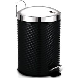 Мусорное ведро Berlinger Haus BH-6444 (Black/Silver)