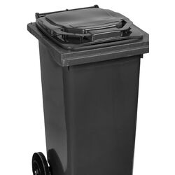 Уличный контейнер для мусора Napochim 100597042 120L (Black) Thumb